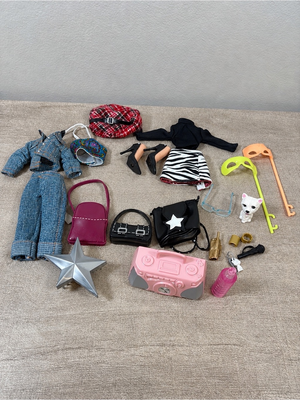 Vintage Bratz Doll Clothing and Accessories Lot
